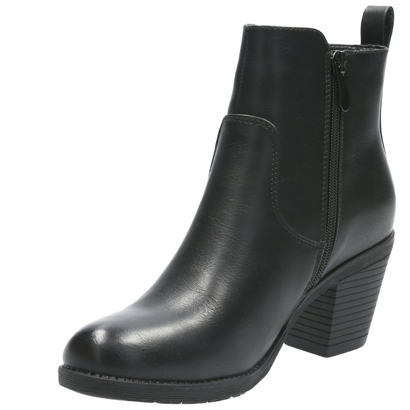 Botin-Para-Mujer-Sintetico-Coppera-Negro-Hush-Puppies