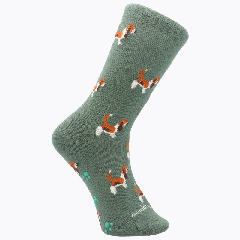 Calcetin-Para-Niño-Algodon-Spandex-I24B-C-Basset-Verde-Hush-Puppies