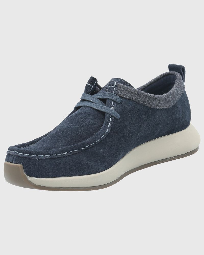 Zapato-Para-Hombre-Cuero-Poliester-Icon-Azul-Hush-Puppies