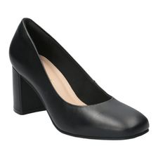 Zapato Para Mujer Cuero Maddox Negro Hush Puppies