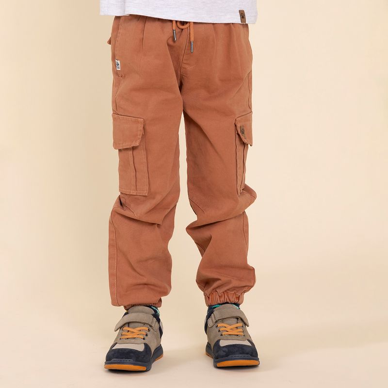Pantalon-Para-Niño-Bw24-Pnt-Skout-Marron-Hush-Puppies-Kids