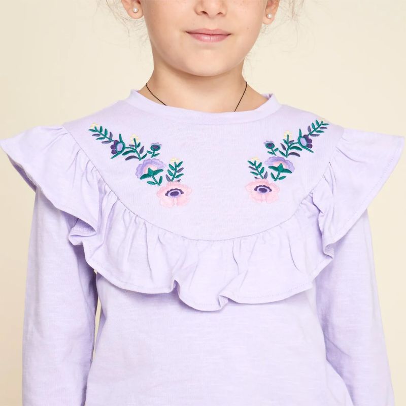 Polera-Para-Niña--Gw24-Bls-Penelope-Morado-Hush-Puppies-Kids