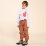 Polera-Para-Niño-Bw24-Tsh-Planet-Beige-Hush-Puppies-Kids