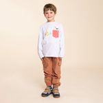 Polera-Para-Niño-Bw24-Tsh-Planet-Beige-Hush-Puppies-Kids