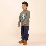 Polera-Para-Niño-Bw24-Tsh-Planet-Verde-Hush-Puppies-Kids