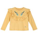 Polera-Para-Niña--Gw24-Bls-Penelope-Mostaza-Hush-Puppies-Kids