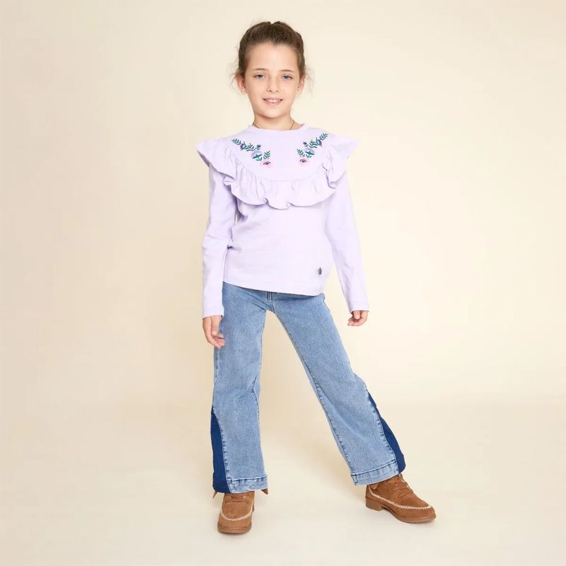 Polera-Para-Niña--Gw24-Bls-Penelope-Morado-Hush-Puppies-Kids