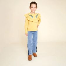 Polo Para Niña Penelope Mostaza Hush Puppies Kids