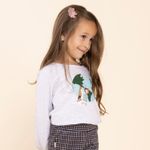 Polera-Para-Niña--Gw24-Tsh-Planet-Blanco-Hush-Puppies-Kids