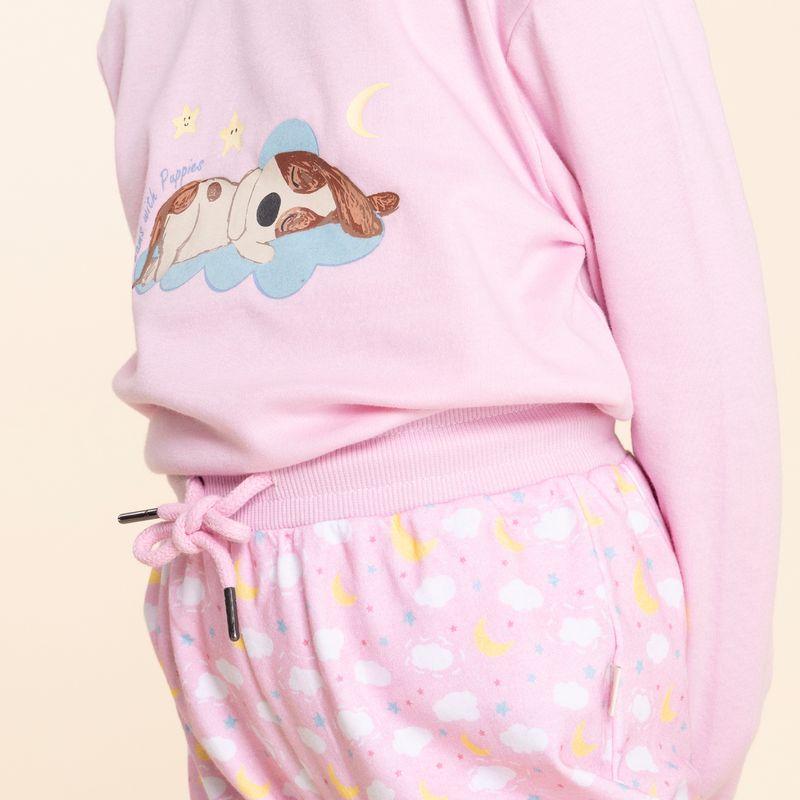 Enterizo-Para-Niña--Gw24-Pjm-Dreams-Rosado-Hush-Puppies-Kids