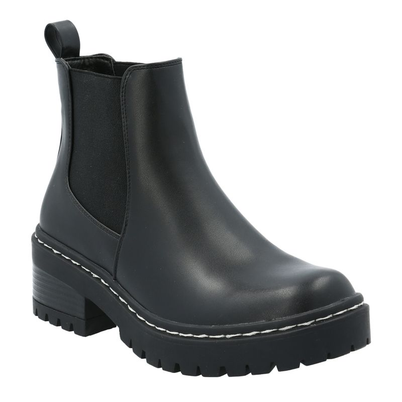 Botin-Para-Mujer-Sintetico-Hugo-Negro-Hush-Puppies