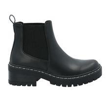 Botín Para Mujer Sintético Hugo Negro Hush Puppies