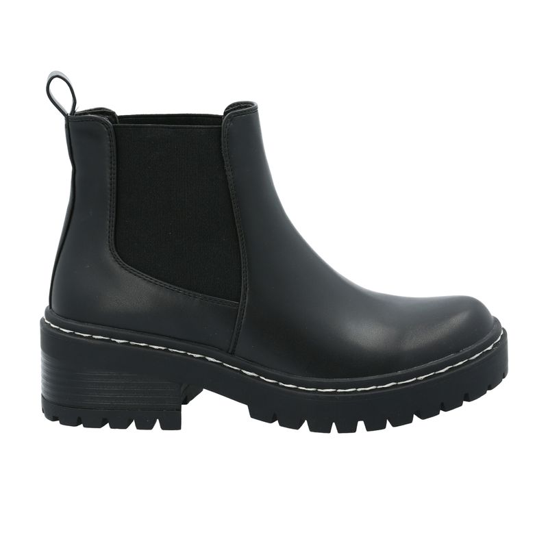 Botin-Para-Mujer-Sintetico-Hugo-Negro-Hush-Puppies