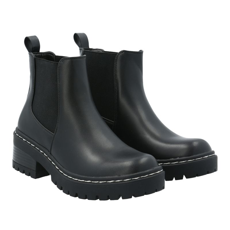 Botin-Para-Mujer-Sintetico-Hugo-Negro-Hush-Puppies