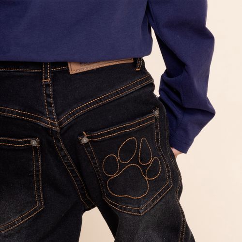 Jean Para Niño Bw24-Jns/Boston Dark Denim  Hush Puppies Kids