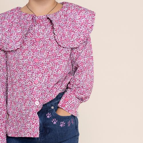 Jean Para Niña  Gw24-Jns/Valerie Denim Hush Puppies Kids