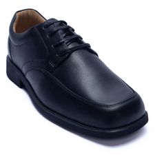 Zapato Para Niño Cuero Mario Negro Hushpuppies