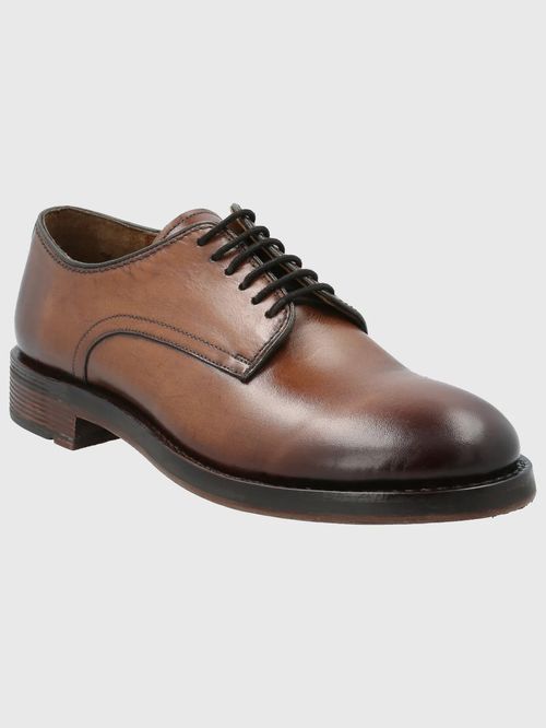 Zapato Para Hombre Cuero Coventry Taupe Hush Puppies