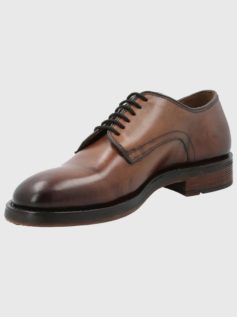 Zapato-Para-Hombre-Cuero-Coventry-Marron-Hush-Puppies