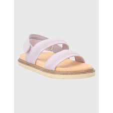 Sandalia Para Mujer Cuero Baden Morado Hush Puppies