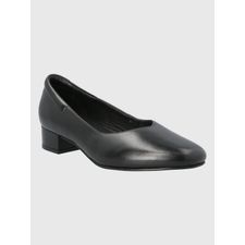 Zapato Para Mujer Cuero Eleven Negro Hush Puppies