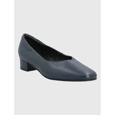 Zapato Para Mujer Cuero Eleven Azul Hush Puppies