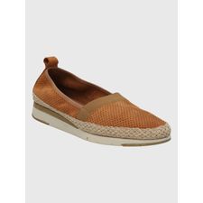 Alpargata Para Mujer Cuero Fastest Café Hush Puppies