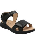 Sandalia-Para-Mujer-Cuero-Spinal-Qtr-Strap-Negro-Hush-Puppies