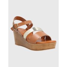 Sandalia Para Mujer Sintético Belina Café Hush Puppies