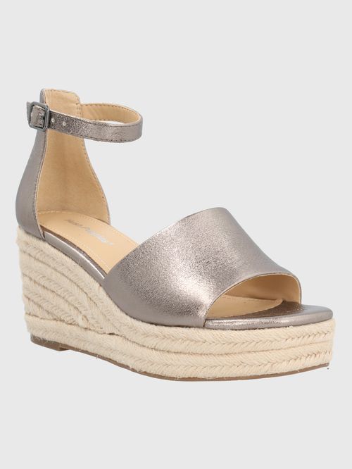 Sandalia Para Mujer Sintético Mantua Metalizado Hush Puppies