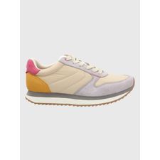 Zapatilla Para Mujer Cuero Bliss Sun Morado Hush Puppies