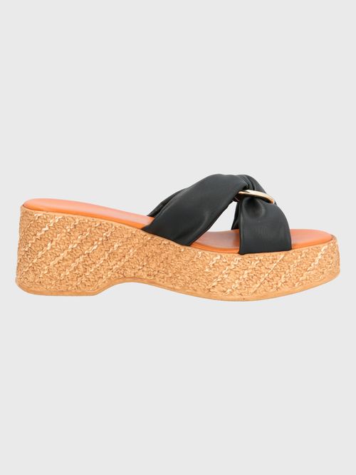 Sandalia Para Mujer Sintético Verita Negro Hush Puppies