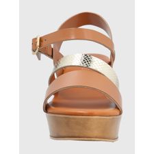Sandalia Para Mujer Sintético Belina Café Hush Puppies