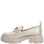 Mocasin-Para-Mujer-Cuero-Leboni-Dorado-Hush-Puppies