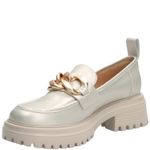 Mocasin-Para-Mujer-Cuero-Leboni-Dorado-Hush-Puppies