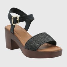 Sandalia Para Mujer  Filippo Negro Hush Puppies