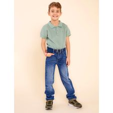 Jean Para Niño Algodón Jnsalerce Azul Hush Puppies Kids