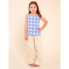 Polo Para Niña Algodón Paz Celeste Hush Puppies Kids