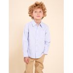 Camisa-Manga-Larga-Para-Niño-Algodon-Shioxford-Celeste-Hush-Puppies-Kids