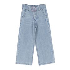 Jean Para Niña Algodón Josefa Azul Hush Puppies Kids
