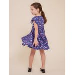 Vestido-Para-Niña-Algodon-Cereza-Azul-Hush-Puppies-Kids