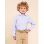 Camisa-Manga-Larga-Para-Niño-Algodon-Shioxford-Celeste-Hush-Puppies-Kids