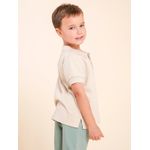 Polera-Manga-Corta-Para-Niño-Algodon-Poliester-Tshspringboks-Blanco-Hush-Puppies-Kids