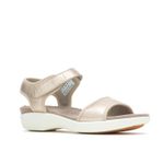 Sandalia-Para-Mujer-Cuero-Dorri-Correa-Metalico-Hush-Puppies