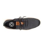 Zapatilla-Para-Hombre-Poliester-Advance-Knit-Laceup-Negro-Hush-Puppies