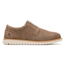 Zapato Para Hombre Cuero Jenson Oxford Beige Hush Puppies