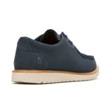 Zapato-Para-Hombre-Cuero-Jenson-Mocc-Toe-Azul-Hush-Puppies