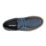 Zapato-Para-Hombre-Cuero-Jenson-Mocc-Toe-Azul-Hush-Puppies