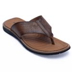 Sandalia-Para-Hombre-Cuero-Vera-Marron-Hush-Puppies