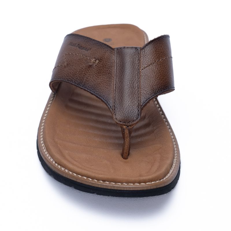 Sandalia-Para-Hombre-Cuero-Vera-Marron-Hush-Puppies